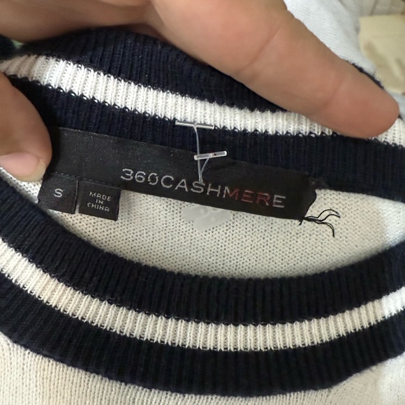 360 cashmere long sleeve top - Picture 5 of 6